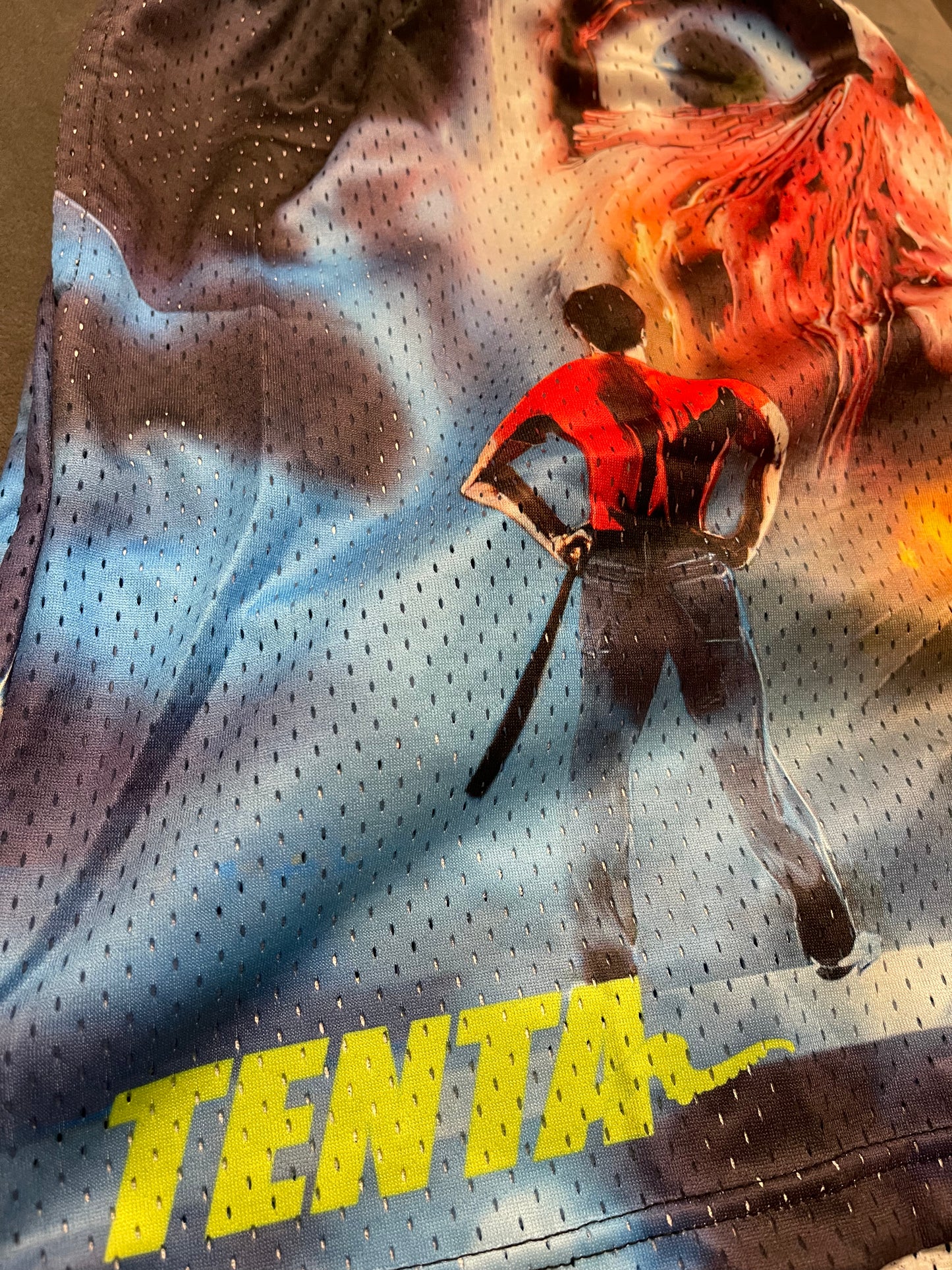 TENTA FK Drawstring Mesh Shorts