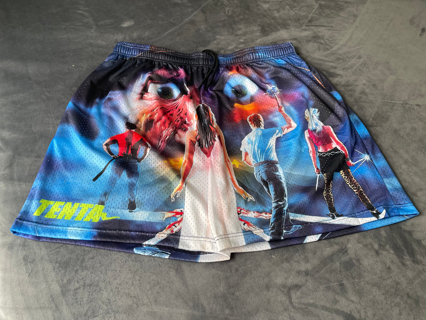 TENTA FK Drawstring Mesh Shorts