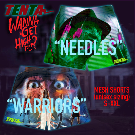 TENTA FK Drawstring Mesh Shorts