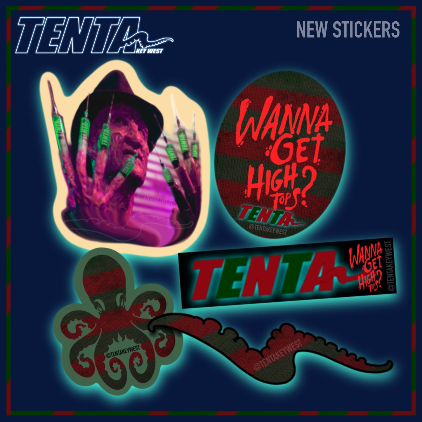 TENTA "Wanna Get High...tops?" CHILDRENS SIZES