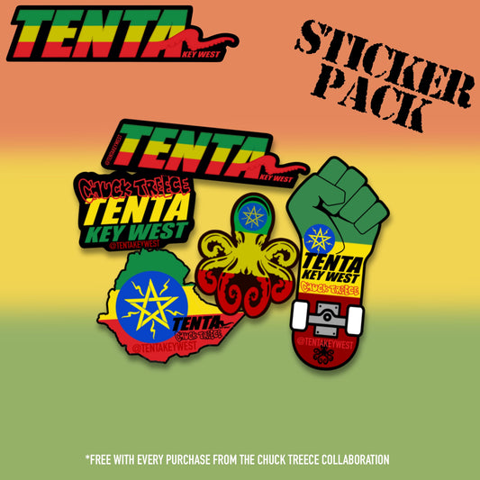 TENTA "Chuck Treece" Sticker Pack