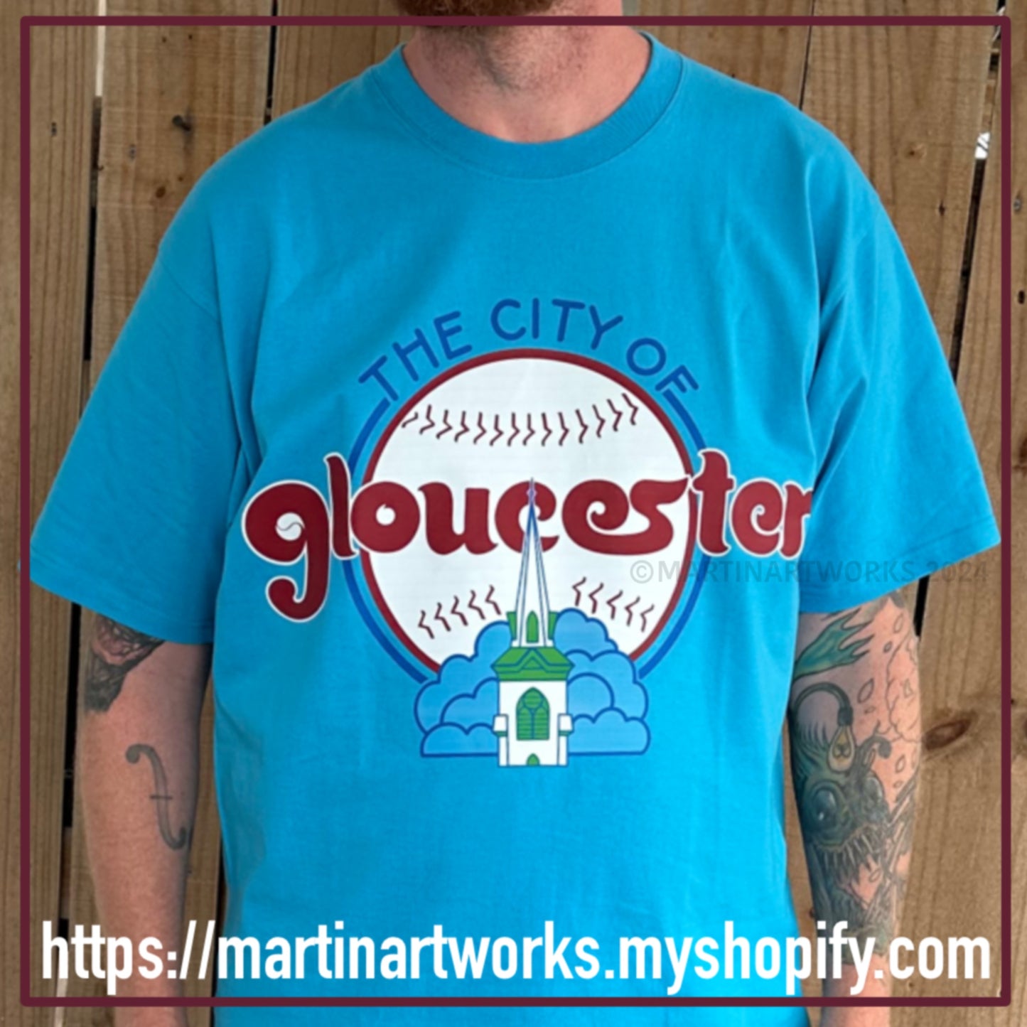 "The CIty of Gloucester" T Shirt