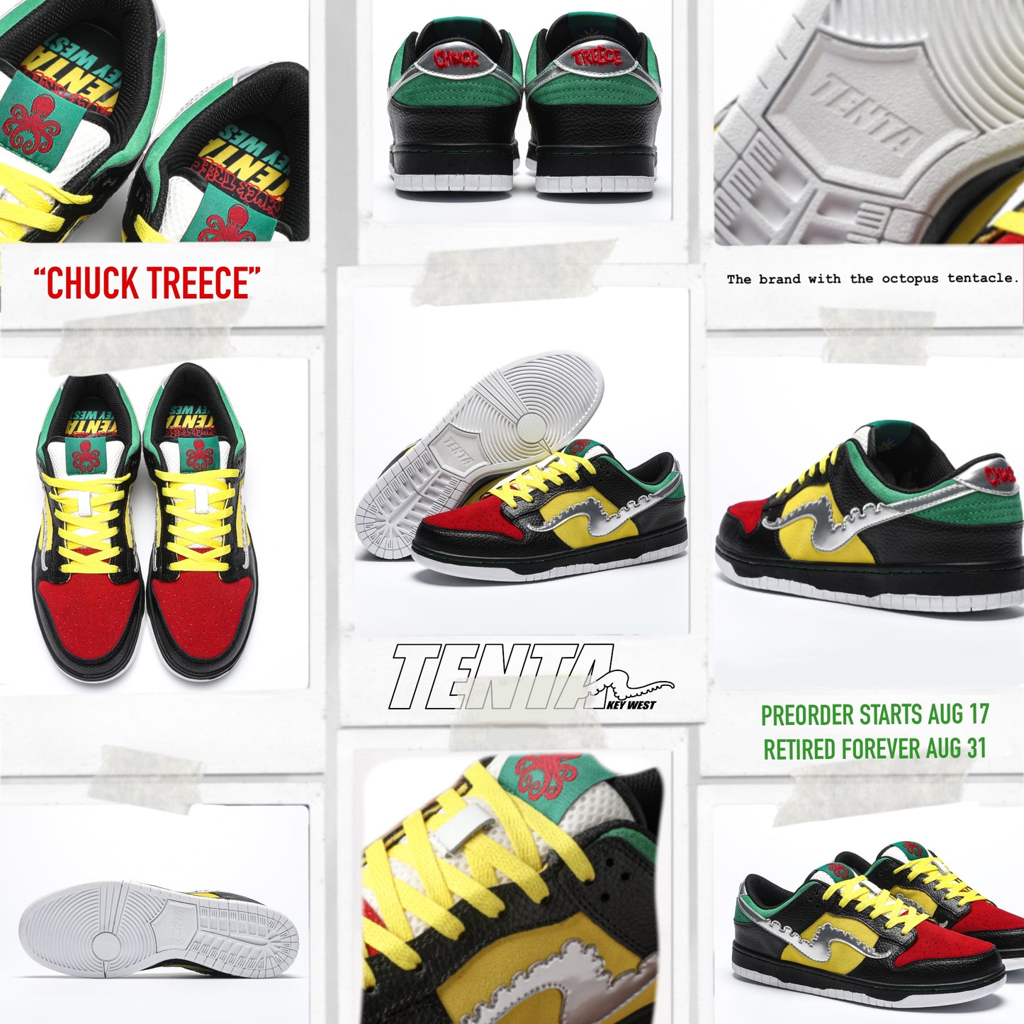 TENTA "Chuck Treece" Sneakers