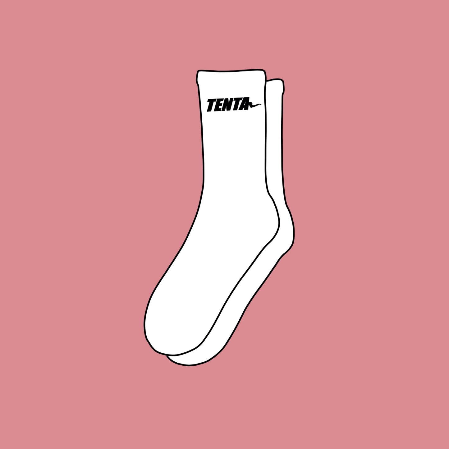 TENTA “Logo” socks